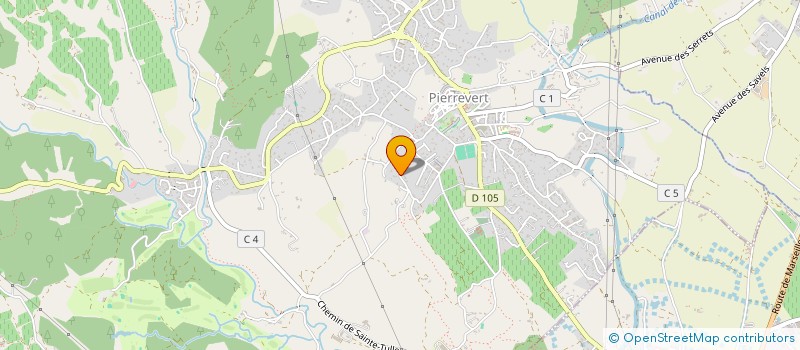 localisation de l'entreprise LES PITCHOUNS à PIERREVERT