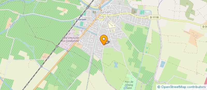 localisation de l'entreprise LES PITCHOUNS  COURSAN