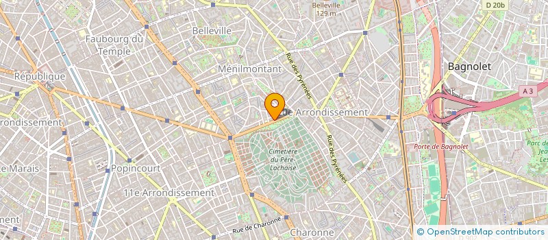 localisation de l'entreprise LES PITCHOUNS  PARIS