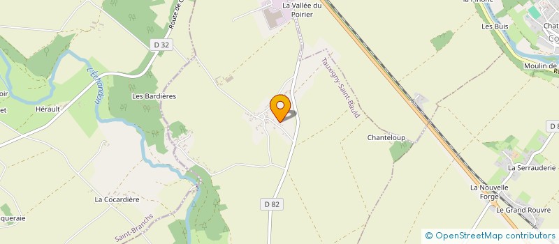 localisation de l'entreprise LES PITCHOUNS  CHEDIGNY