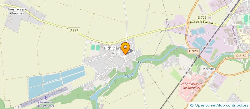 localisation de l'entreprise LES PITHI LOU VETEAUX  PITHIVIERS-LE-VIEIL