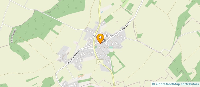 localisation de l'entreprise LES PIVOINES à SAINT-FUSCIEN