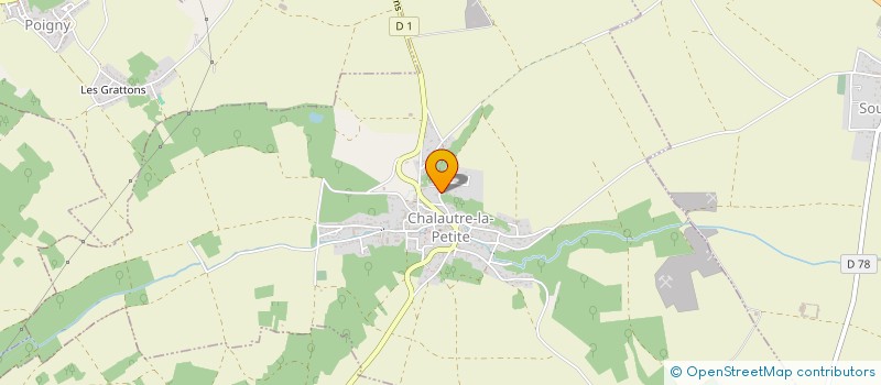 localisation de l'entreprise LES PIZZAIOLOS à CHALAUTRE-LA-PETITE
