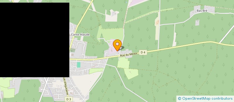 localisation de l'entreprise LES PIZZAS DE CLARA à HOURTIN