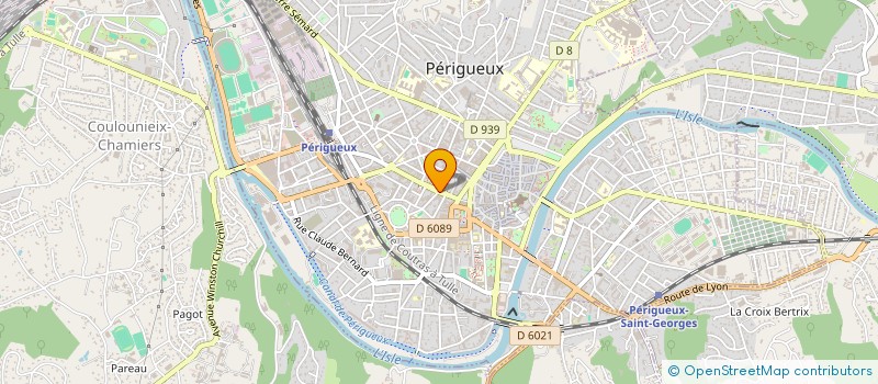 localisation de l'entreprise LES PIZZAS DE LUIGI à PERIGUEUX