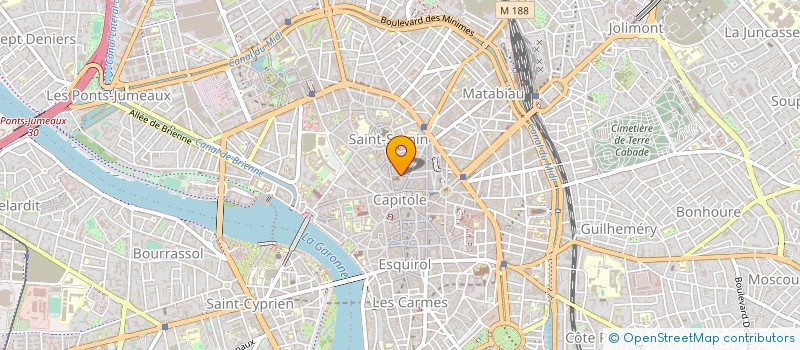 localisation de l'entreprise LES PLAISIRS CORSES à TOULOUSE