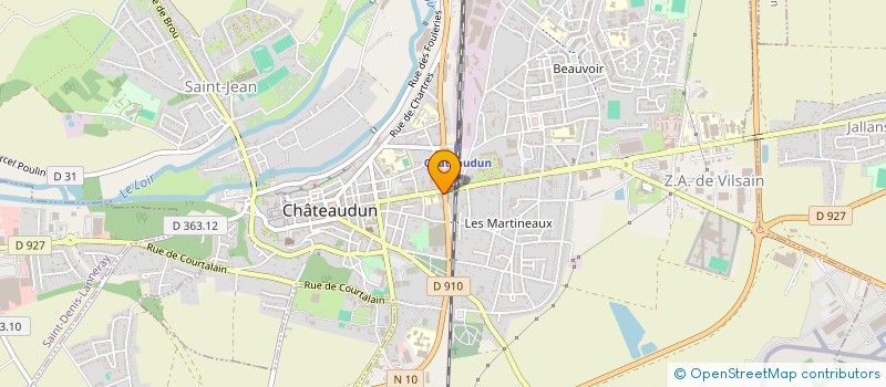 localisation de l'entreprise LES PLAISIRS DU MAROC à CHATEAUDUN