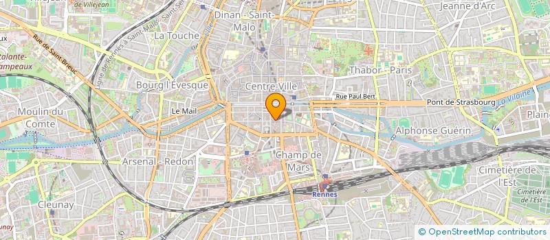 localisation de l'entreprise LES PLAISIRS SIMPLES  RENNES