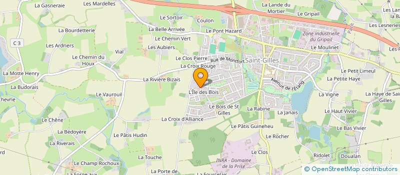 localisation de l'entreprise LES PLANCHES AGILES à SAINT-GILLES