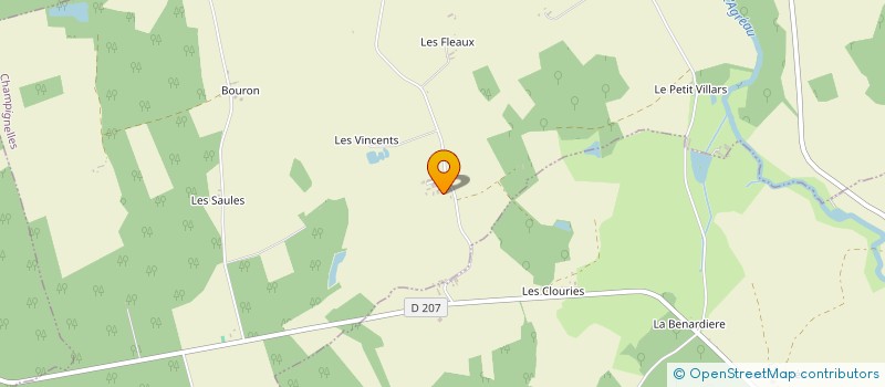 localisation de l'entreprise LES PLANCHOTTES à CHARNY OREE DE PUISAYE