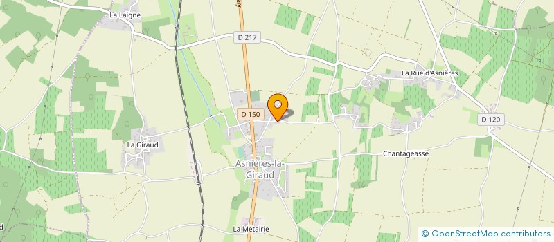 localisation de l'entreprise LES PLANTES  ST JEAN D'ANGELY