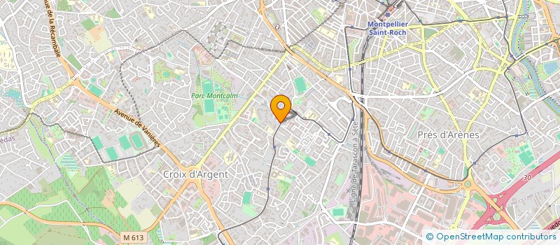 localisation de l'entreprise LES PLAQUISTES DU JASMIN à MONTPELLIER