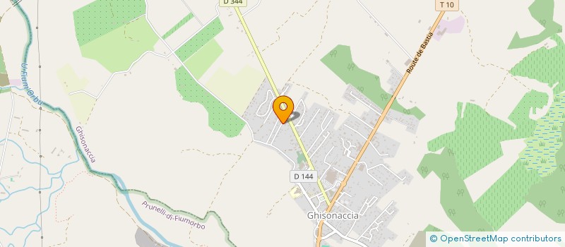 localisation de l'entreprise LES PLATANES à GHISONACCIA