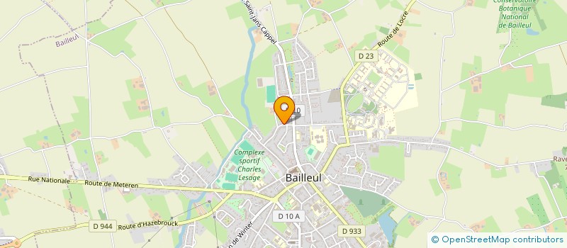 localisation de l'entreprise LES PLATIERES à BAILLEUL