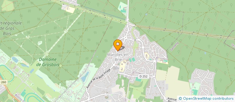 localisation de l'entreprise LES PLATRIERS PEINTRES DE MARCOUSSIS  MAROLLES-EN-BRIE