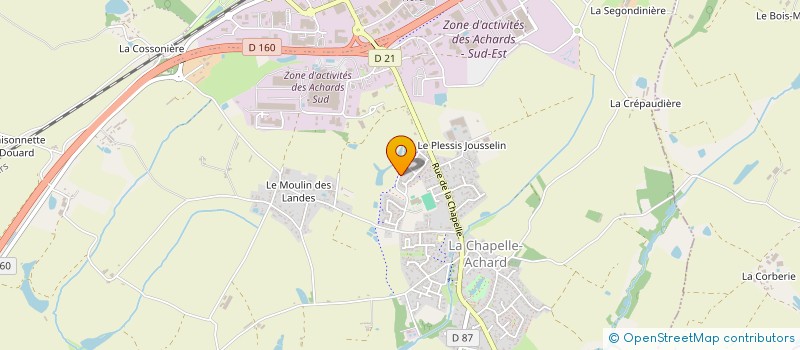 localisation de l'entreprise LES PLATRIERS VENDEENS à SAINTE-FOY