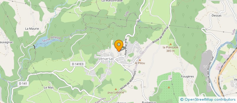 localisation de l'entreprise LES PLATS à MALEMORT