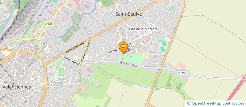 localisation de l'entreprise LES PLEIADES  SAINT-SAULVE