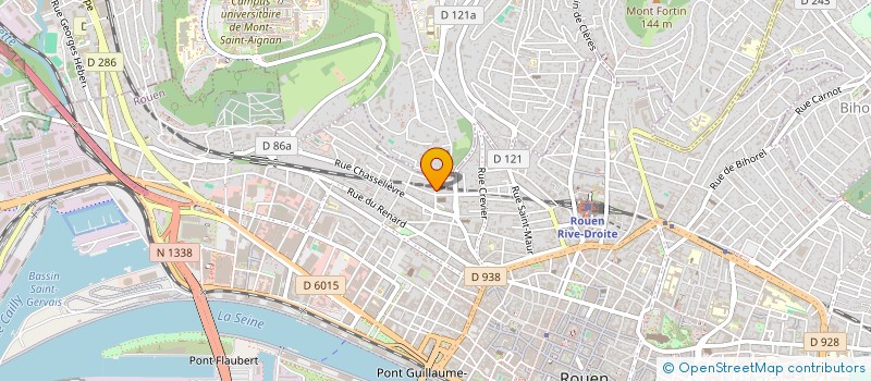 localisation de l'entreprise LES PLEIADES  ROUEN