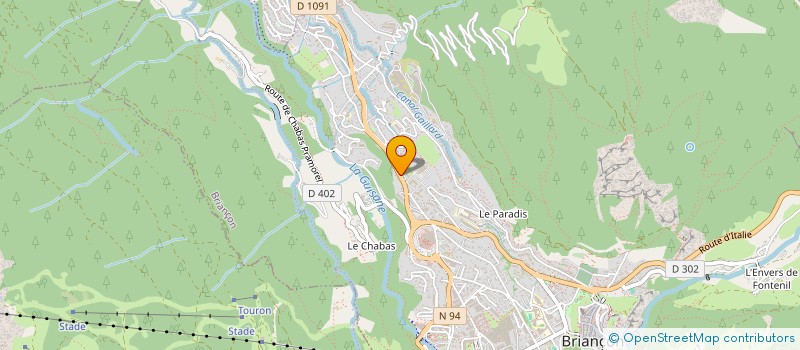 localisation de l'entreprise LES PLEINES SAVEURS à BRIANCON