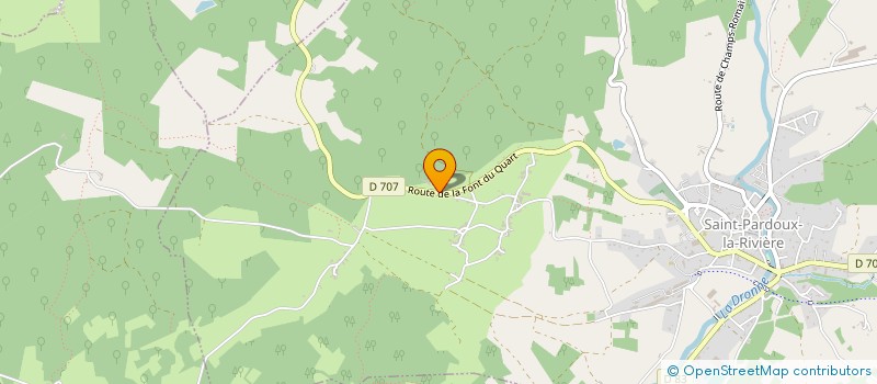 localisation de l'entreprise LES PLOMBIERS DU PERIGORD VERT à SAINT PARDOUX LA RIVIERE