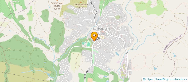 localisation de l'entreprise LES PLOMBIERS DU SOLEIL  ROQUEBRUNE-SUR-ARGENS