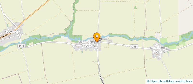 localisation de l'entreprise LES PLUMES DE L'ARNES  LA NEUVILLE-EN-TOURNE-A-FUY