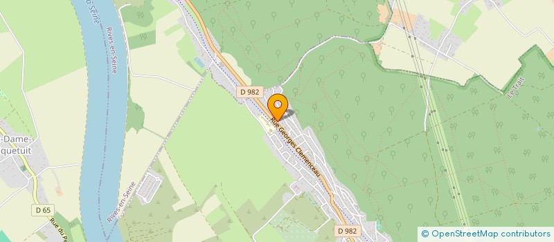 localisation de l'entreprise LES PLUMES DUCLAIROISES  SAINTE-MARGUERITE-SUR-DUCLAIR