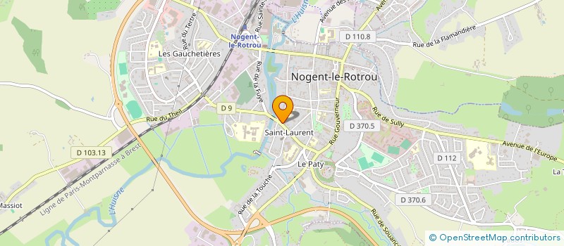 localisation de l'entreprise LES PODCASTS DU PERCHE à NOGENT-LE-ROTROU