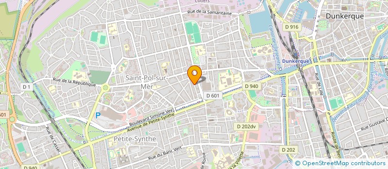 localisation de l'entreprise LES POELES A TOUS PRIX à DUNKERQUE