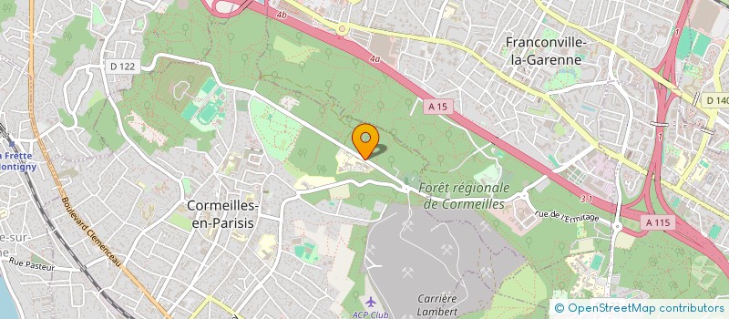 localisation de l'entreprise LES POILUS D'ILE DE FRANCE à CORMEILLES-EN-PARISIS