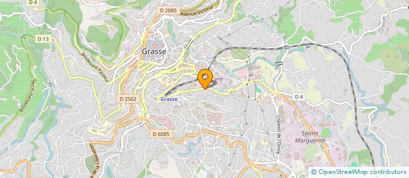 localisation de l'entreprise LES POIS BIO à GRASSE