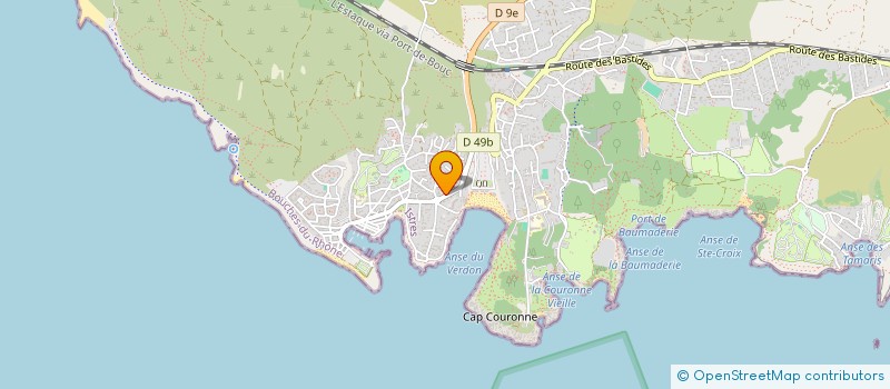 localisation de l'entreprise LES POISSONS  MARTIGUES