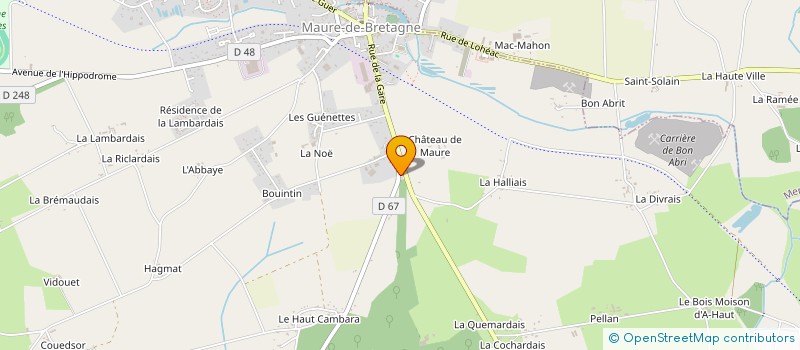 localisation de l'entreprise LES POISSONS D'ADRIEN  VAL D'ANAST