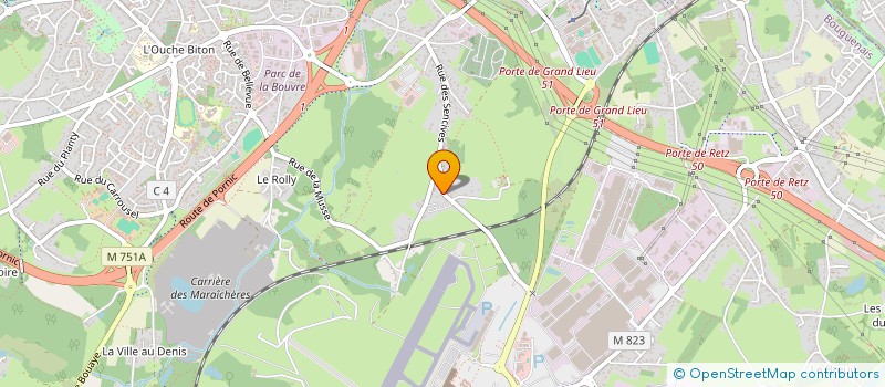 localisation de l'entreprise LES POISSONS D'ENZO à CHOLET