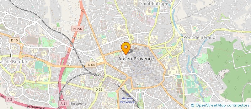 localisation de l'entreprise LES POLOCHONS ET LEUR THEATRE à AIX-EN-PROVENCE