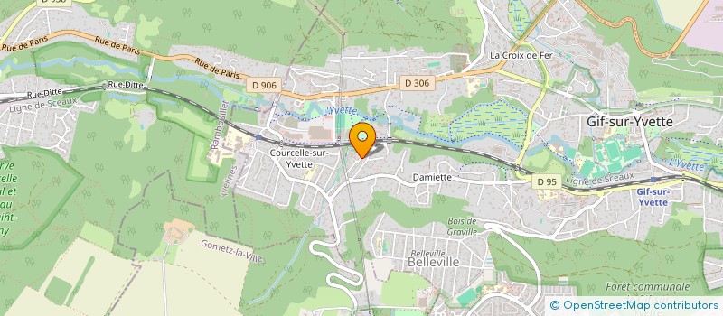 localisation de l'entreprise LES POLY'ROULEURS  GIF-SUR-YVETTE