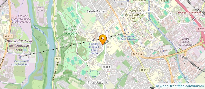 localisation de l'entreprise LES POLY ' SONGS à TOULOUSE