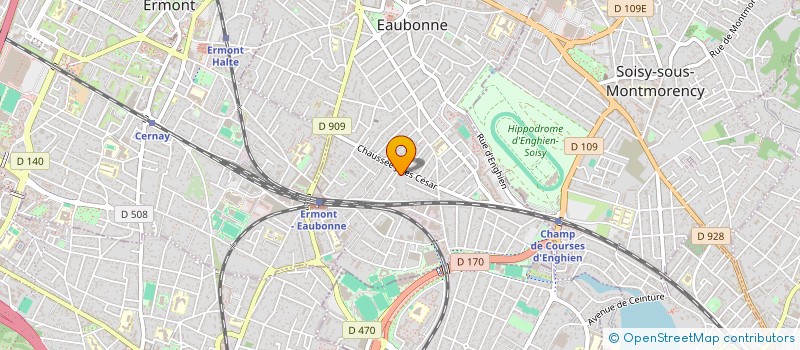 localisation de l'entreprise LES POMMIERS à EAUBONNE