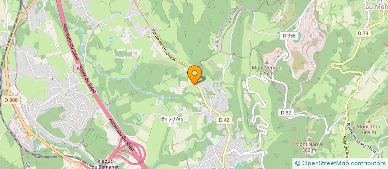 localisation de l'entreprise LES POMMIERS  LIMONEST