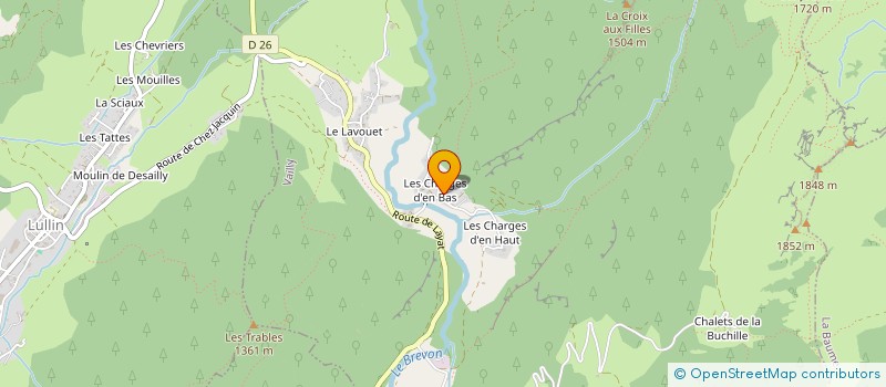 localisation de l'entreprise LES POMMIERS  VAILLY