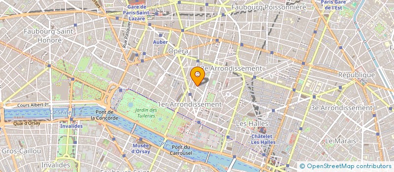 localisation de l'entreprise LES POMPISTES à PARIS