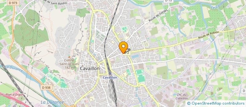 localisation de l'entreprise LES POMPONNETTES  CAVAILLON