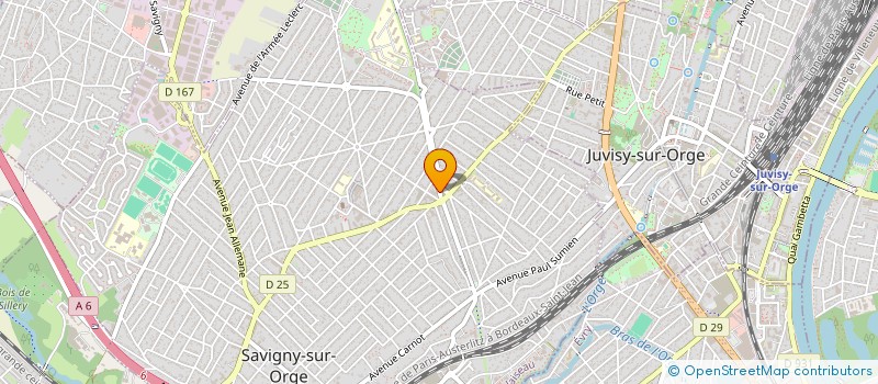 localisation de l'entreprise LES PONCEURS DE PARIS à SAVIGNY-SUR-ORGE