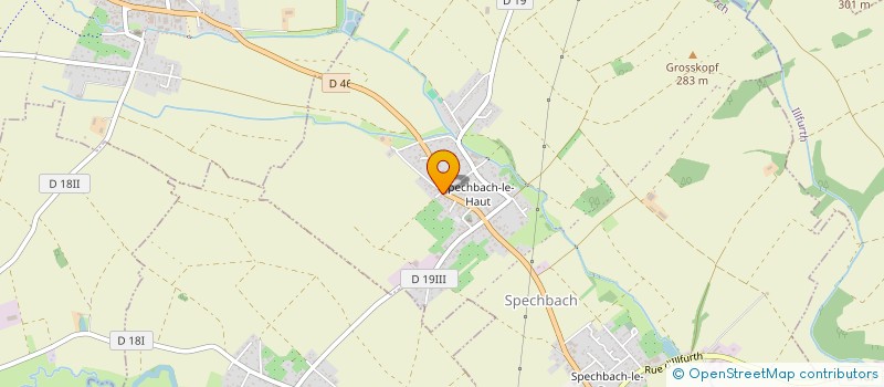 localisation de l'entreprise LES POPPIN'S  SPECHBACH