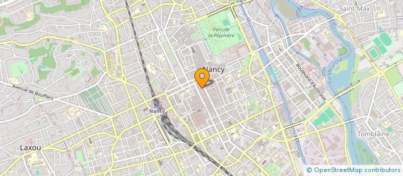 localisation de l'entreprise LES PORTES DE L'EDEN  NANCY