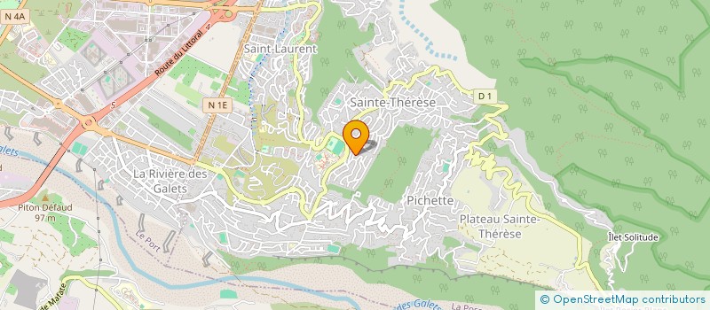 localisation de l'entreprise LES PORTES DE LA VERITE à LA POSSESSION