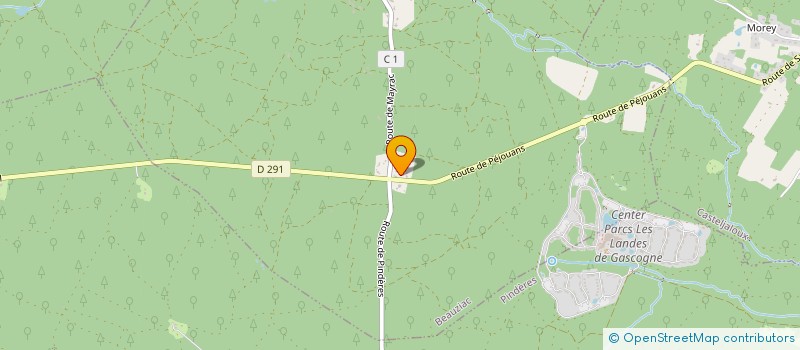 localisation de l'entreprise LES PORTES DE NERAC  BEAUZIAC
