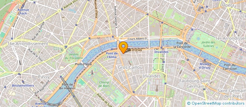 localisation de l'entreprise LES PORTES DU GATINAIS  PARIS