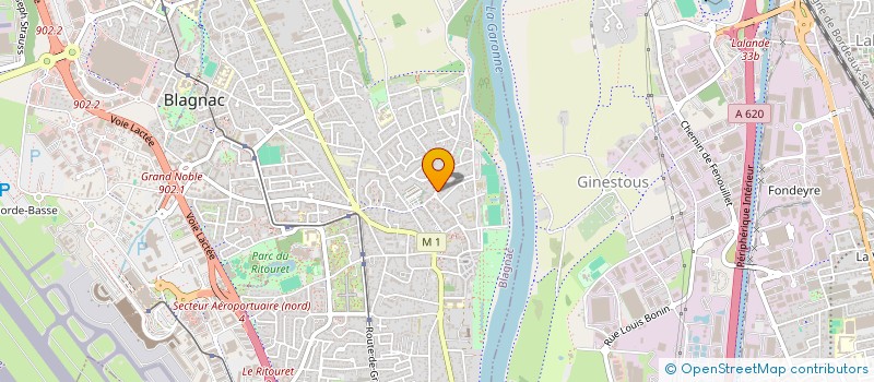 localisation de l'entreprise LES PORTES DU PERIGORD à BLAGNAC